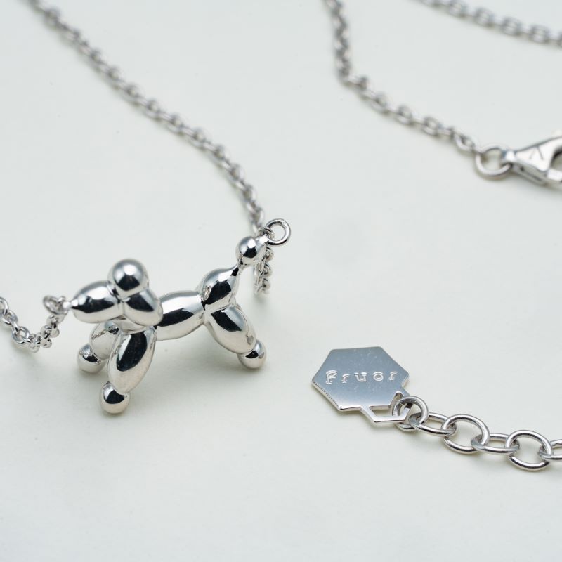 fruor プードルちゃんネックレス シルバー925 ネックレス ITANZA 