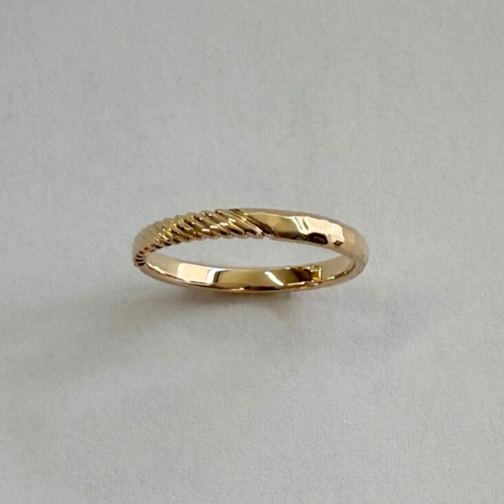 K10 Trinity Line Ring