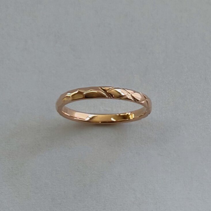 K10PG Trinity Pattern Ring